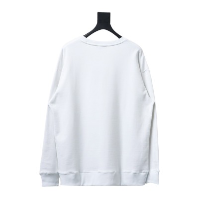  Balenciaga 24Fw Lettering Heart Printing Crew Neck Hoodie1 02