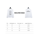  Balenciaga 24S Lettering Crew Neck Hoodie 1