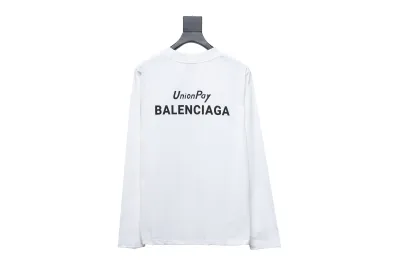 Balenciaga 24S Lettering Crew Neck Hoodie 1 02