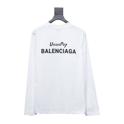 Balenciaga 24S Lettering Crew Neck Hoodie 1 02
