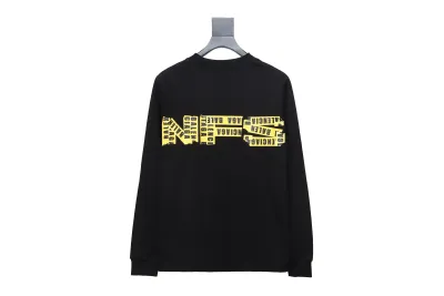 Balenciaga 24S Three-Dimensional Assembly Tape Printing Design Loose Long Sleeve Hoodie 02