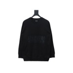  Balenciaga American Tape Lettering Crew Neck Hoodie 1