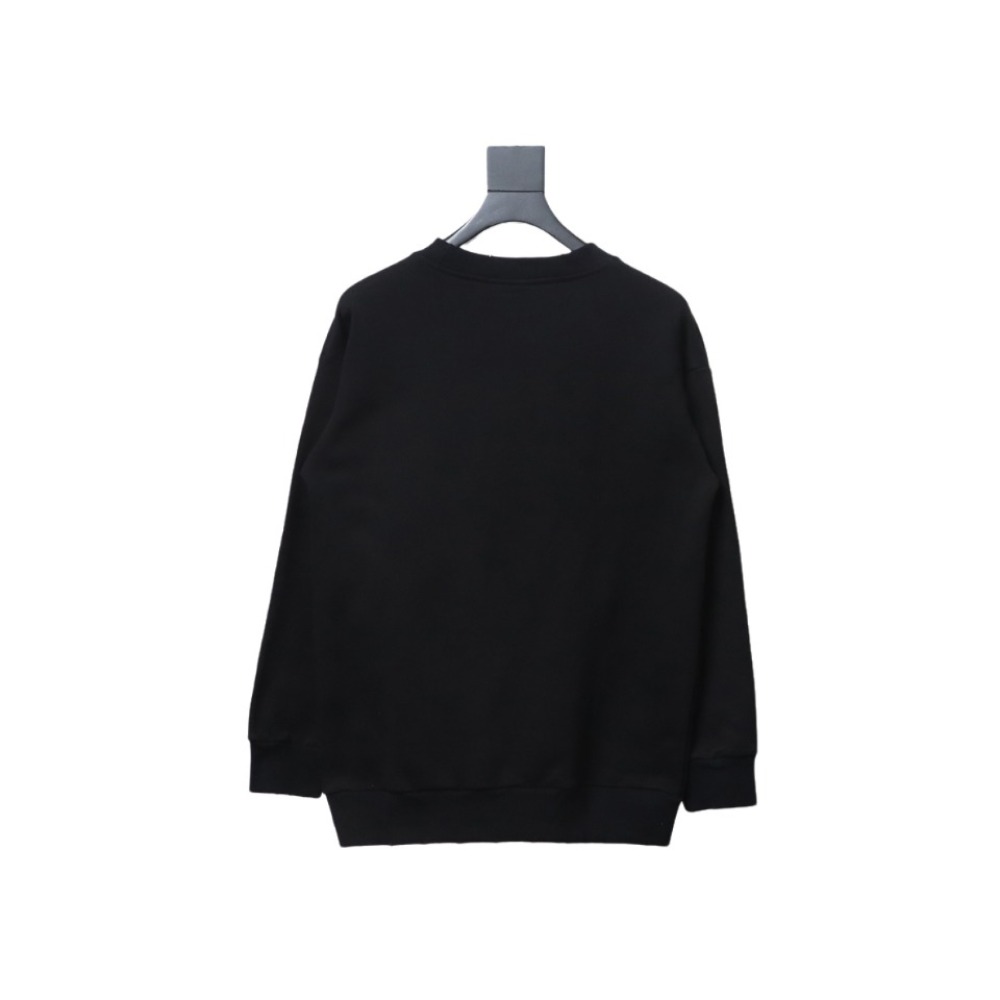  Balenciaga American Tape Lettering Crew Neck Hoodie 1