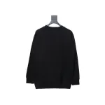 Balenciaga American Tape Lettering Crew Neck Hoodie 1