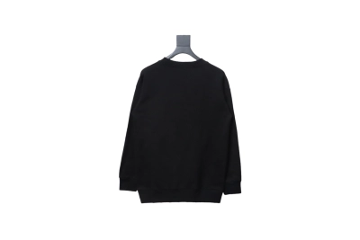 Balenciaga American Tape Lettering Crew Neck Hoodie 1 02