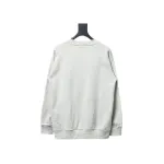 Balenciaga American Tape Lettering Crew Neck Hoodie 2
