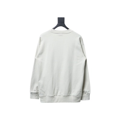  Balenciaga American Tape Lettering Crew Neck Hoodie 2 02