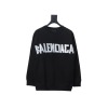 Balenciaga masking tape round neck Hoodie 1