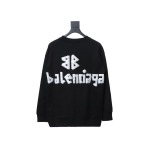  Balenciaga masking tape round neck Hoodie 1