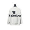 Balenciaga masking tape round neck Hoodie 2