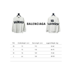  Balenciaga masking tape round neck Hoodie 2