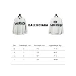 Balenciaga masking tape round neck Hoodie 2