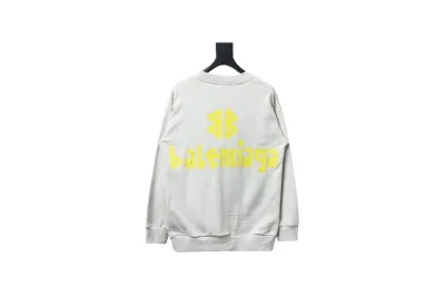 Balenciaga masking tape round neck Hoodie 3 02