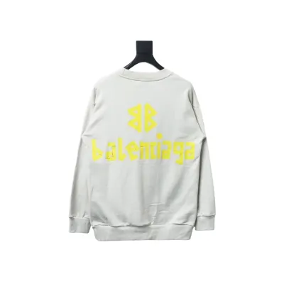 Balenciaga masking tape round neck Hoodie 3 02