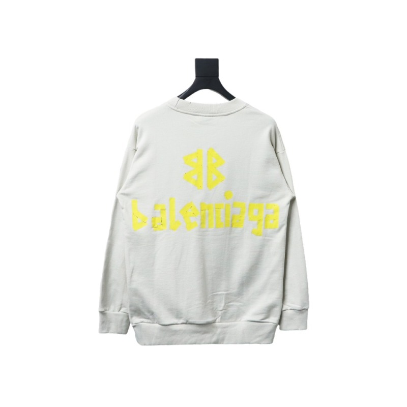  Balenciaga masking tape round neck Hoodie 3