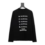  Balenciage 24S Lettering Crew Neck Hoodie 2