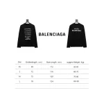  Balenciage 24S Lettering Crew Neck Hoodie 2