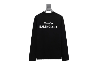 Balenciaga 24S Lettering Crew Neck Hoodie 2 02