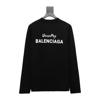  Balenciage 24S Lettering Crew Neck Hoodie 2 02