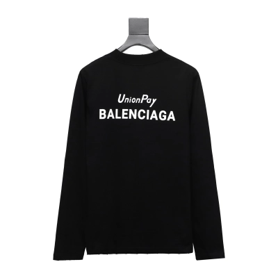 Balenciaga 24S Lettering Crew Neck Hoodie 2 02