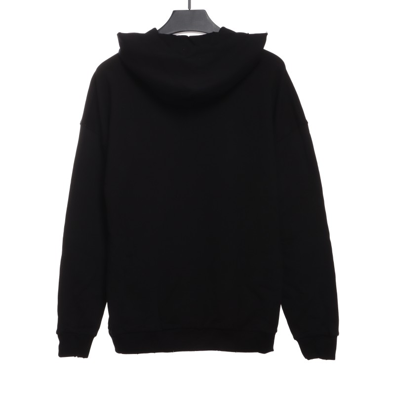  Balenciage chest double arm LOGO Hoodie 1