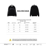  Balenciage chest double arm LOGO Hoodie 1