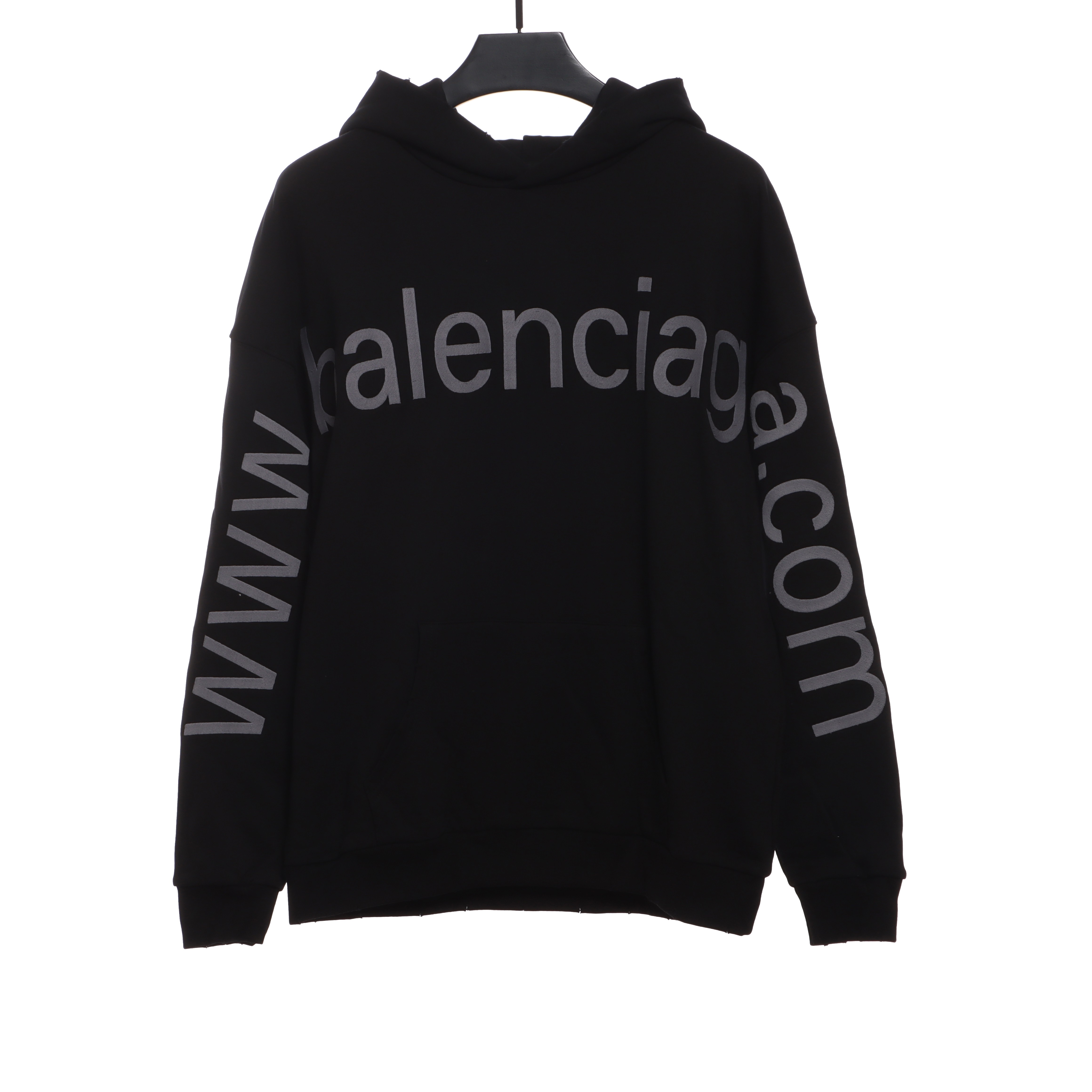 Balenciaga chest double arm LOGO Hoodie 1