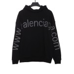  Balenciage chest double arm LOGO Hoodie 1