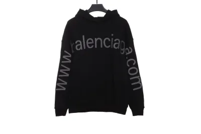 Balenciaga chest double arm LOGO Hoodie 1 01