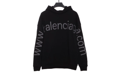 Balenciaga chest double arm LOGO Hoodie 1 01