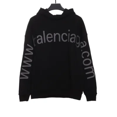  Balenciage chest double arm LOGO Hoodie 1 01