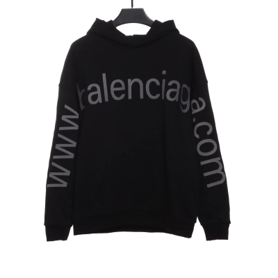 Balenciaga chest double arm LOGO Hoodie 1 01