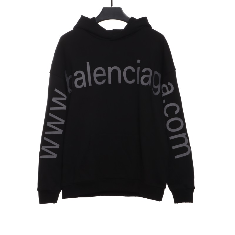  Balenciage chest double arm LOGO Hoodie 1