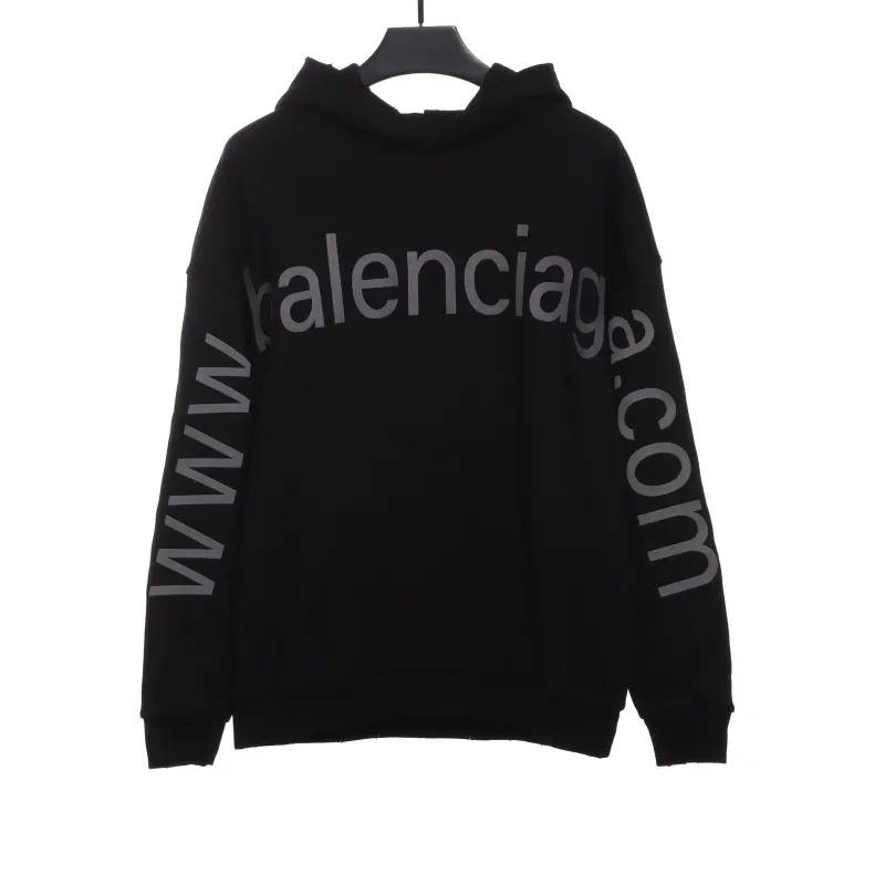 Balenciage chest double arm LOGO Hoodie 1