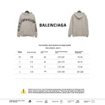  Balenciage chest double arm LOGO Hoodie 2