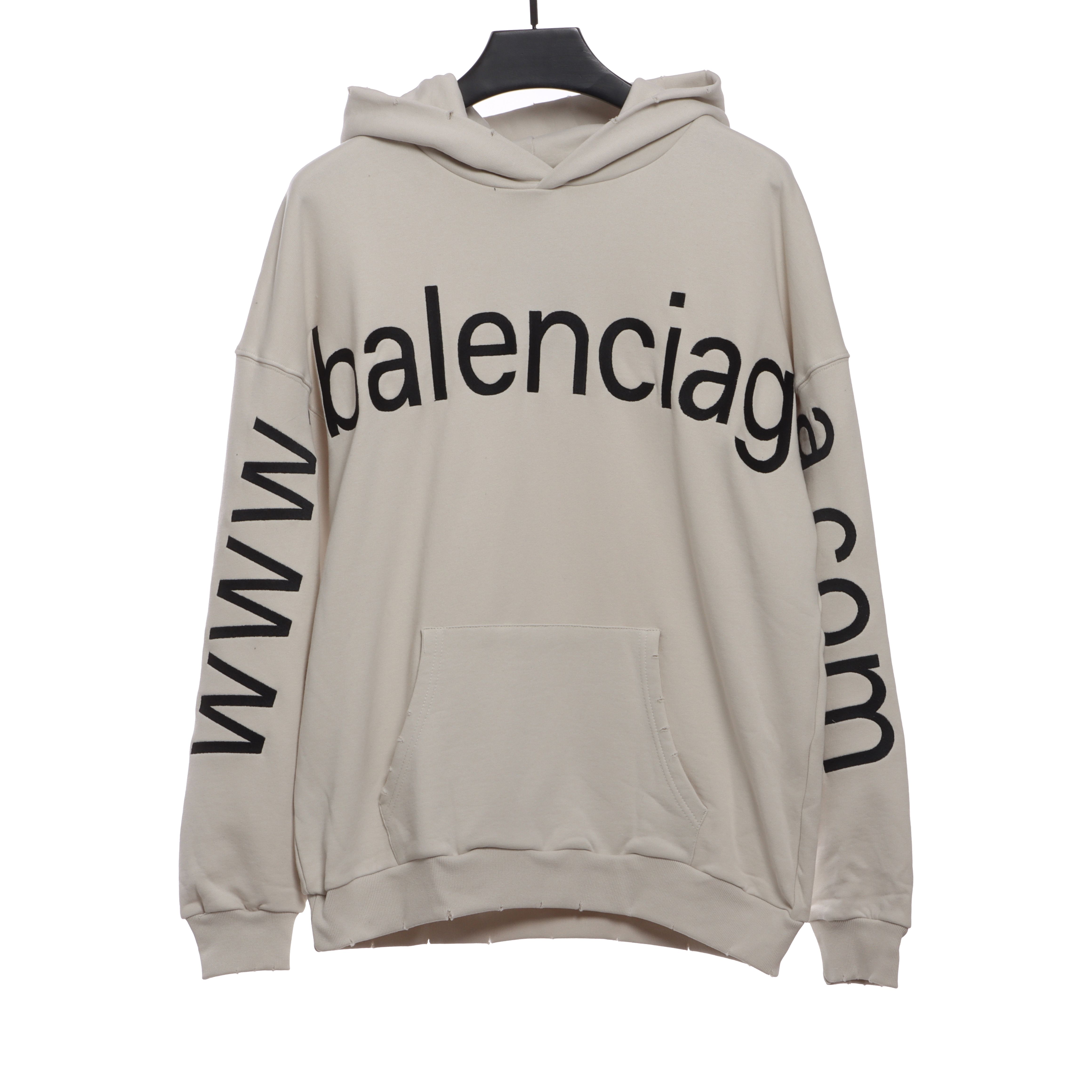 Balenciaga chest double arm LOGO Hoodie 2