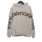  Balenciage chest double arm LOGO Hoodie 2