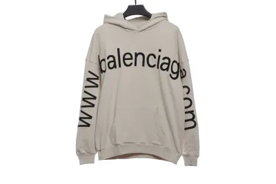 Balenciaga chest double arm LOGO Hoodie 2 01