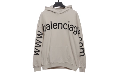 Balenciaga chest double arm LOGO Hoodie 2 01
