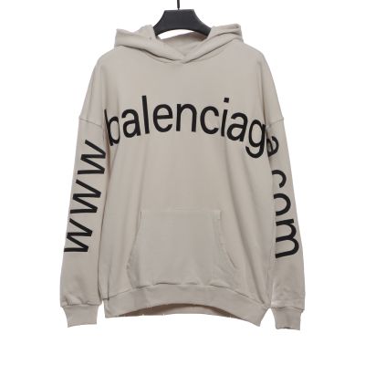  Balenciage chest double arm LOGO Hoodie 2 01