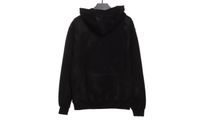 Balenciaga co-branded Manchester United distressed washed embroidered Hoodie 02