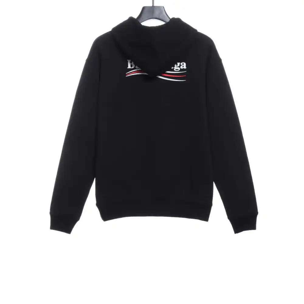  Balenciage coke print Hoodie black
