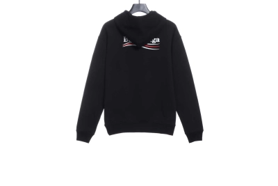 Balenciaga coke print Hoodie black 02