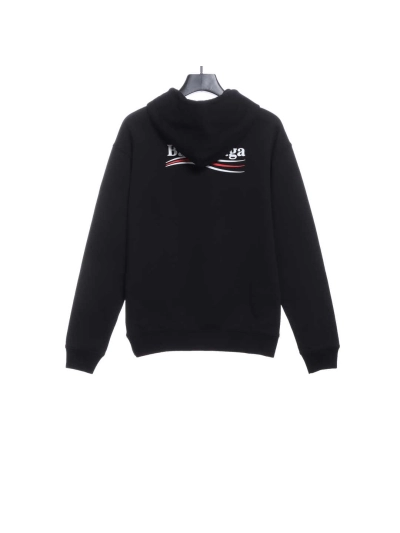 Balenciaga coke print Hoodie black 02