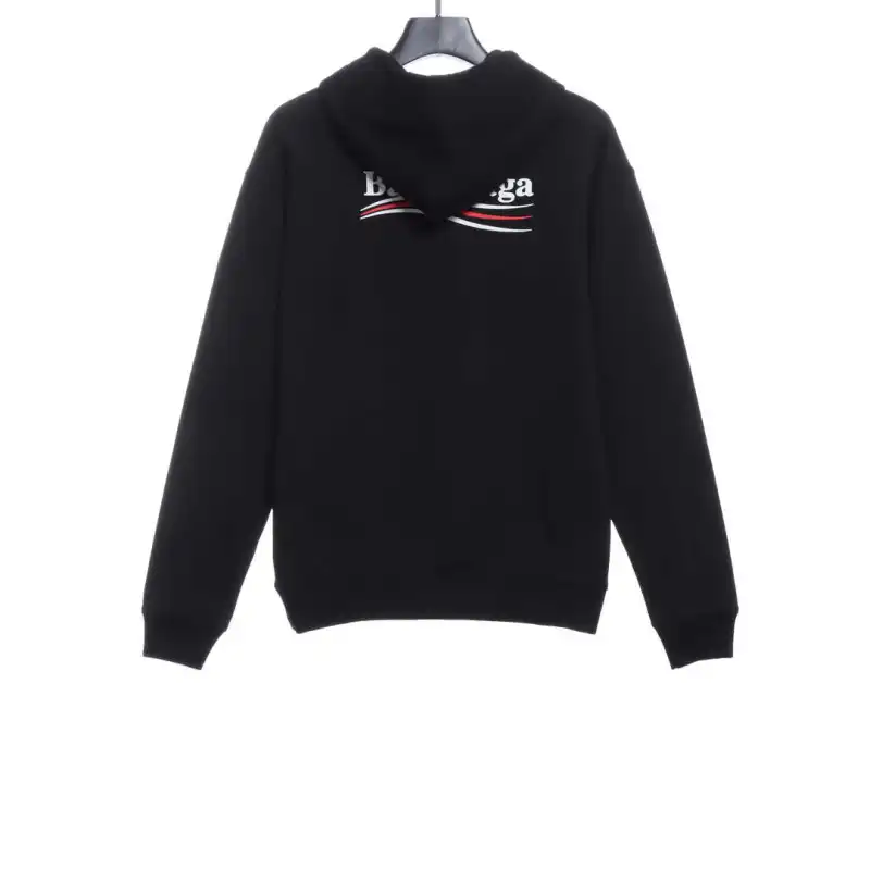  Balenciage coke print Hoodie black