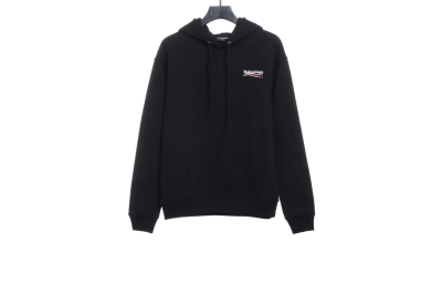 Balenciaga coke print Hoodie black 01
