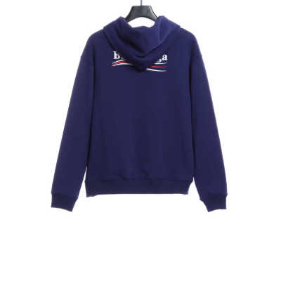  Balenciage coke print Hoodie Dark blue 02