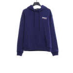  Balenciage coke print Hoodie Dark blue
