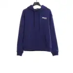  Balenciage coke print Hoodie Dark blue