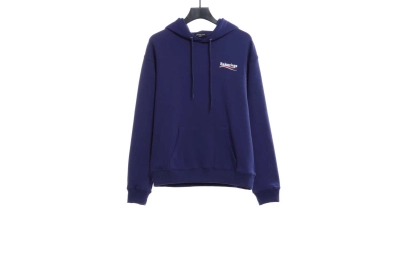 Balenciaga coke print Hoodie Dark blue 01